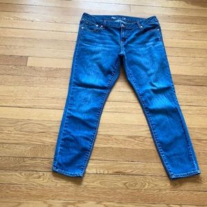 Old navy rock star size 14 jeans